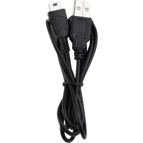 1.2m Black USB Power Cords & Extension Cords cable For GBM Nintendo Gameboy Hot Cable Advance