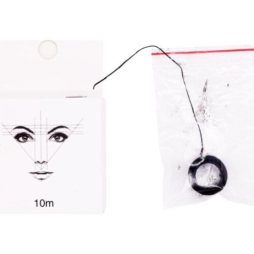 10M Makeup Brow Accessories Pre-Inked Mapping String Eyebrow Convenient Positioning Pre Inked Brow Tattoo Eyebrow Tattoo Thread