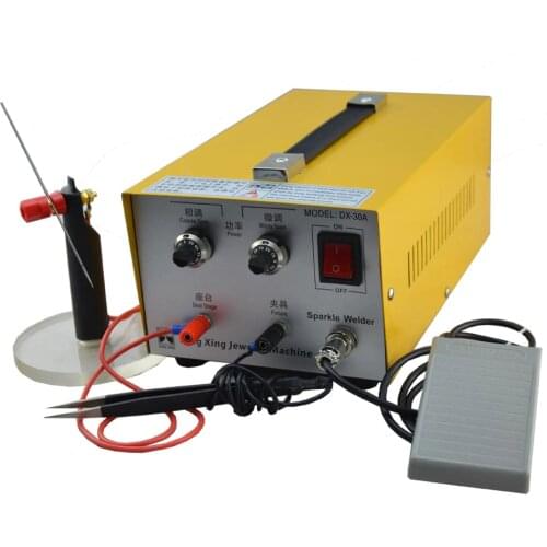 220V spot welding Good Pulse Spot Welder 200W Jewelry Welding Machine Gold Silver Platinum Jewelry sparkle welder machine