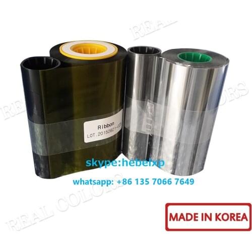 5Sets Compatible Datacard Ribbon 568971-001 YMCK 1000 Prints 568971-103 T-Film Datacard SR300 Card Printer