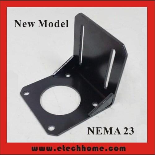 5pcs/Lot Nema 23 Bracket Stepper Servo Brushless Motor Bracket Mounting Seat Screws for Free
