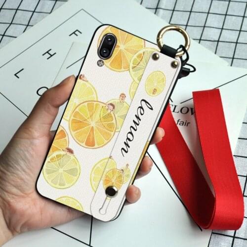 Wrist Strap Case For Vivo Y91 Y91i Y91C Y93 Y95 Y97 Neck Lanyard Back Cover For Vivo V11 Pro V11i