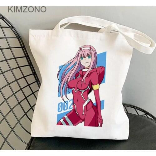 Darling in the Franxx Assassination Classroom shopping bag jute bag eco handbag shopper bag reciclaje reusable cabas