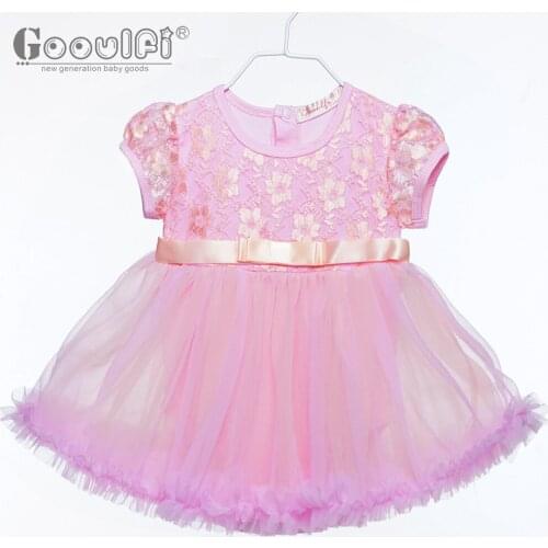 Gooulfi Romper Jumpsuit Baby Girl 12 Months Cotton Toddler Jumpsuit Romper Floral Cute Summer Clothes for Baby Girl 9-12 Months