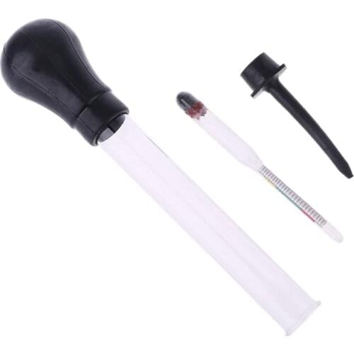 1.1-1.3 Colored Zone Black Battery Hydrometer Tester Acid Electrolyte Lead Flooded PQ