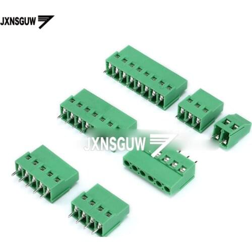10pcs Terminal KF129 2P 3P spacing 5.0MM can be spliced screw type 300V/25A
