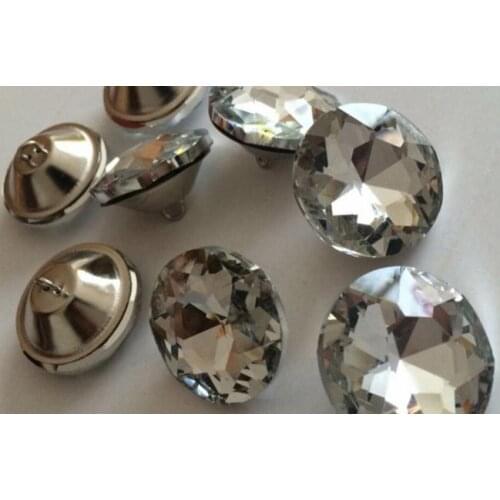 Wholesales 500pcs, Gem flower crystal button ,sofa, soft bag buckles Crystal Buttons Headboard Buttons Sofa Bed Wall