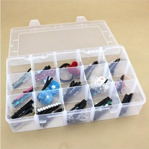 By ems or dhl 100pcs New Qualified Storage pill box Storage Case Container Pills case 15 Grids