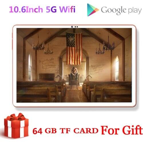 10.6 Inch phablet Tablet PC 10 Deco Core 4GB RAM 128GB ROM 4G LTE Phone Call 13MP Camera office game 5g wifi tablet Android 8.0