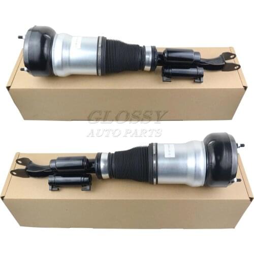 AP02 Pair Front Air Suspension Spring Strut for Mercedes S-Class W222 S350 S400 S500 350 400 500 4-Matic 2223208213 2223208113