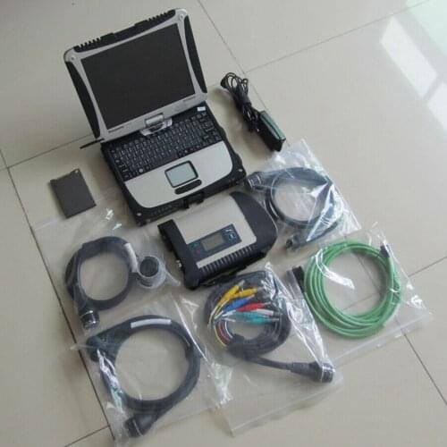 Professional diagnostic tool Mb star c4 sd connect with laptop tough book CF-19 latest version 360G SSD fast 2020.12 software