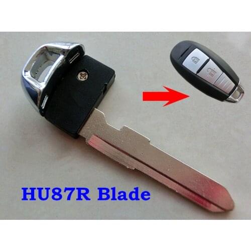 RMLKS Smart Emergency Key HU87R Blade For Suzuki Kizashi Swift SX4 2010 2011 2012 Remote Key Blade
