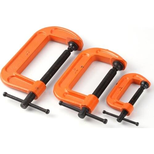 Heavy Duty G Type Wood Clamp Steel DIY Carpentry Gadgets Woodworking Clamping Device Adjustable DIY Gadgets Heavy Clamp
