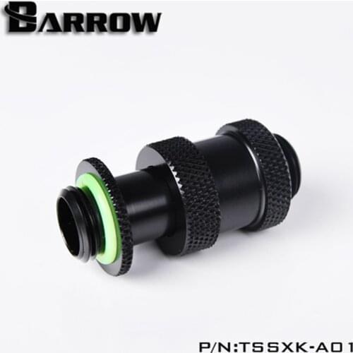 Barrow Extension Fitting, Dual G1/4" Adjustable Aqua Connecting Telescopic 2F (22-31MM) TSSXK-A01