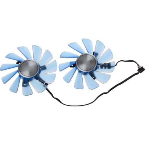FDC10U12S9-C 85mm 12V 0.45A 4Wire 4Pin VGA Fan Replace Graphics Card Cooling Fan for HIS RX 470 RX474 RX570