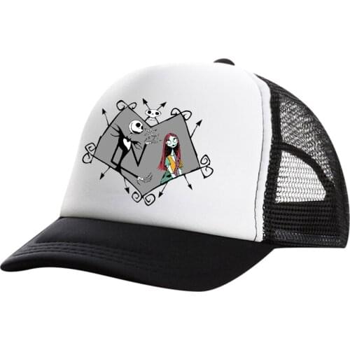 High Quality Brand The Nightmare Before Christmas Washed Cotton Cap For Men Women Caps Baseball Caps Hat Outdoors Cap