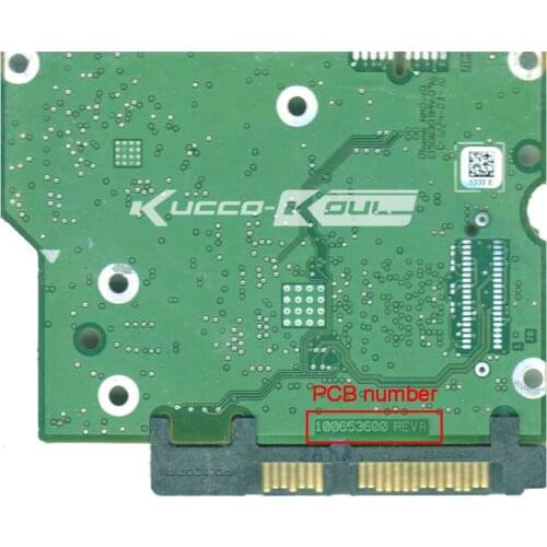Hard drive parts PCB logic board printed circuit board 100653600 for Seagate 3.5 SATA ST1000DM003 ST2000DM001 hard drive repair