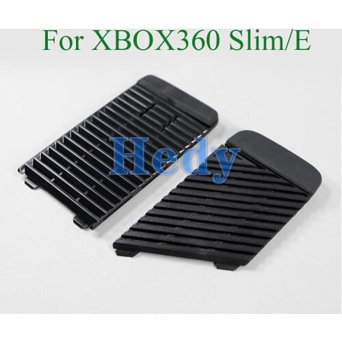 10PCS Replacement Black HDD cover For Microsoft Xbox 360 S Slim Controller Hard Drive Cover for XBOX 360 E Plastic Case