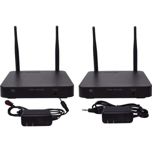 100M Wireless HDMI Extender 2.4GHz/5GHz HD 1080P HDMI 1.3 for HDTV 3D WiFi HDMI Sender Transmitter Receiver Support HDCP1.4