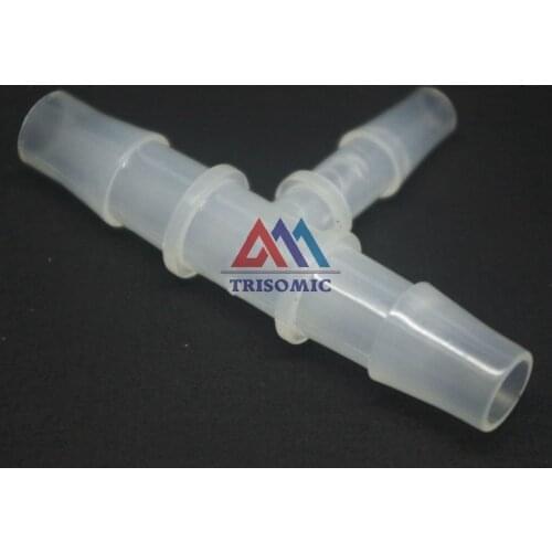 12 pieces 10mm*6mm*10mm T type Reducing Connector Tube Joiner Material PP Plastic Fitting Fish Tank Airline Aquarium