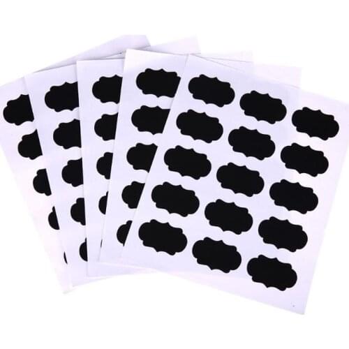 15Pcs 36Pcs 75Pcs Blackboard Sticker Craft Kitchen Organizer Chalkboard Labels Stickers Multifunction Presentation Boards