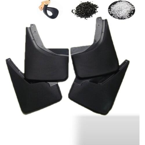 Fit For Hummer H2/H3 2007-2018 Car Styling 4PCS Splash Guar Mud Guards Mud Flaps Fender Car Accessories