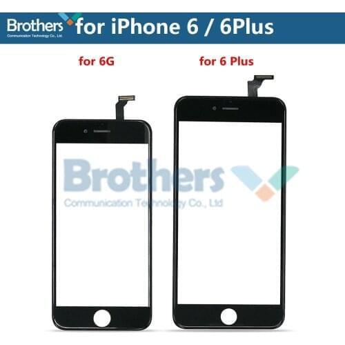 Touch Screen Digitizer for iPhone 6 6Plus Touch Glass With Holder for iPhone 6G Sensor Touch Glass Lens Panel Replacement Tested