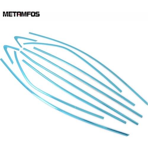 For Toyota Corolla 2019 2020 Hatchback Stainless Steel Full Window Frame Cover Molding Trim Sticker Accessories Car Styling