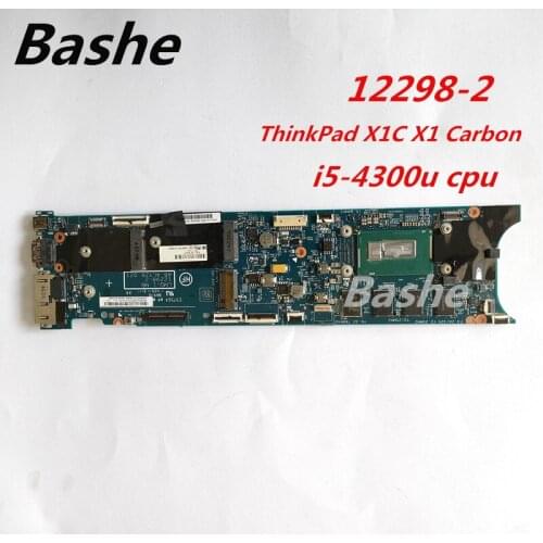 For Lenovo ThinkPad X1C X1 Carbon Notebook motherboard I5-4300U CPU integrated graphics card 12298-1 100% test free shipping