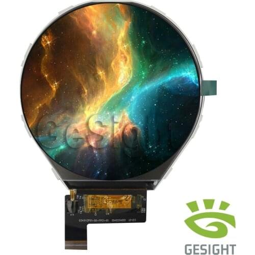 Circle 3.4 Inch Round LCD Display 800*800 Screen With Mipi Controller Board For Smart Watch
