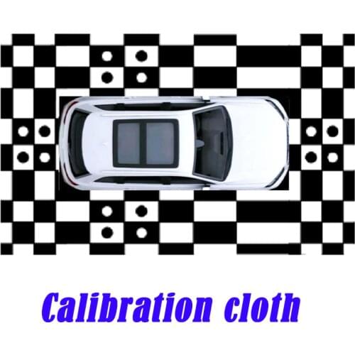 Panoramic Surround DVR Birds-Eye View System 360-Degree Car Camera System 3D Keying Fabric Calibration Cloth