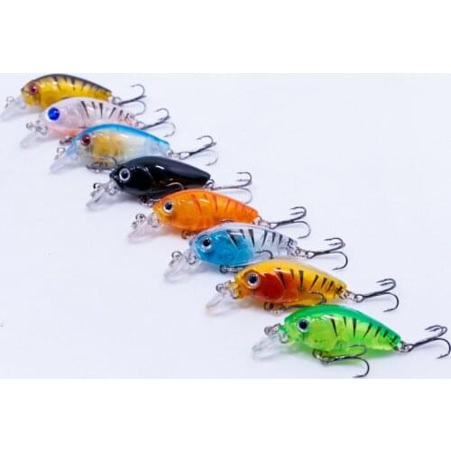 Fishing Lure Rattling Jerkbait Hard Artificial Bait with Quality Hooks Pesca 4.5cm4g