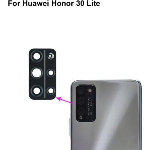 Tested New For Huawei Honor 30 lite Back Rear Camera Glass Lens Cover For Huawei Honor30 lite test good 30lite Replacement Parts