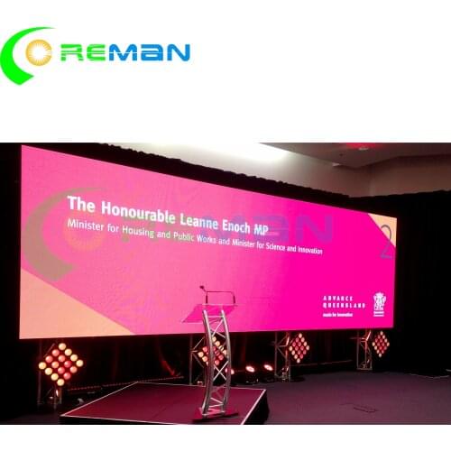 High quality fast lock indoor P4.81 rgb neon led tv board good price