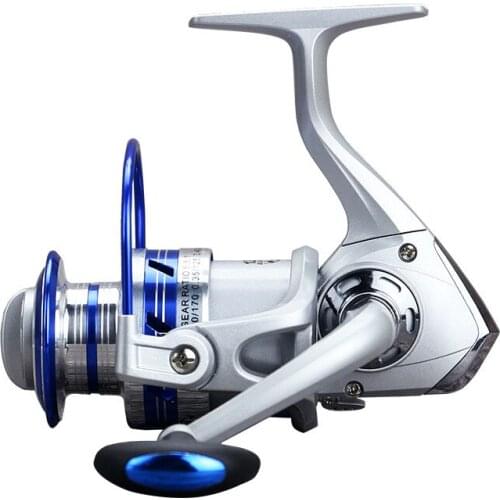 High Quality Lightweight 12 BB Ball Bearing 5.5:1 Speed Metal Rubber Fishing Reel Spinning Wheel Tackle Kit Fishing Parts