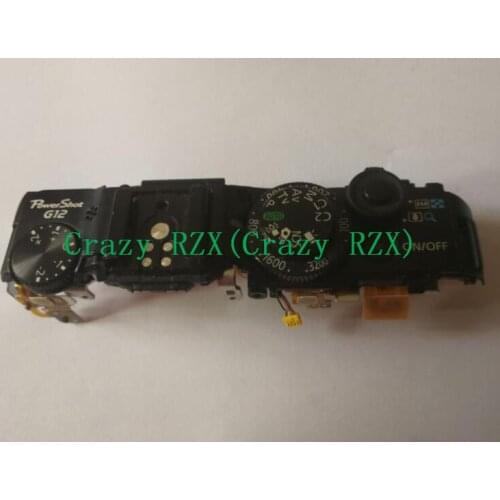 90%NEW Top cover panel menu dial model controll FREE INSTALLATION SUPPORT for Canon G12 camera repair parts