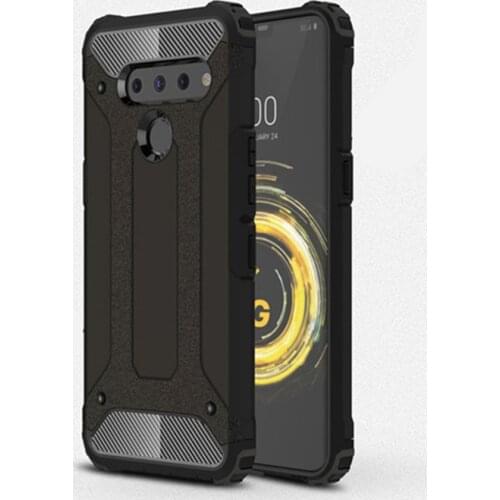For LG V50 Case Luxury Hybrid Tough Armor Shockproof Hard PC + TPU Case for LG V50 Rugged Impact Cover Funda