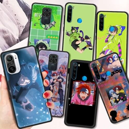 SK8 The Infinity Anime Shockproof Soft Cover for Redmi Note 7 8 8T 9 9S 10 Pro Luxury Case 7 7A 8 8A 9A 9C TPU Phone Case Shell