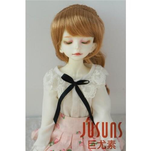 JD218 1/4 1/3 YOSD SD Pretty BJD Synthetic Mohair Wigs Complex Braid Wig For Size 7-8 inch 8-9inch Doll Sale Accessories