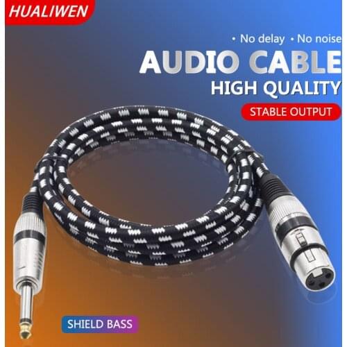 Electric Guitar Cable Wire Cord No Noise Shielded Bass Cable For Guitar Amplifier Accessories Musical Instruments