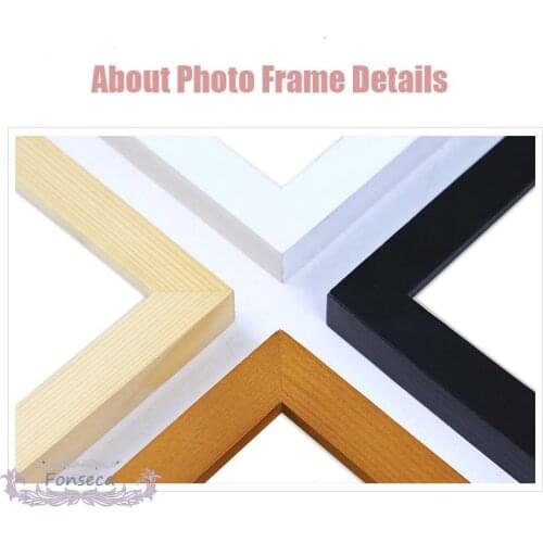 Pictures Frame A4 A3 Wood Photo Frame for Photo Poster Paintings Fashion Modern Wall Decoration