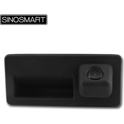SINOSMART In Stock HD Special Car Reverse Parking Camera for Porsche Cayenne with Factory Original Size Trunk Handle Switch