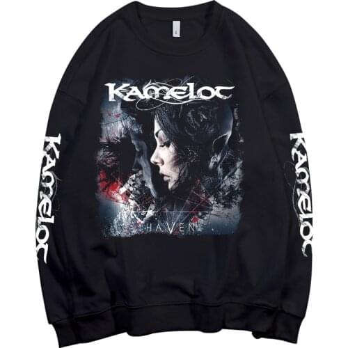 4 designs Kamelot band Pollover Sweatshirt rock hoodie heavy power metal sudadera rocker streetwear fleece Outerwear