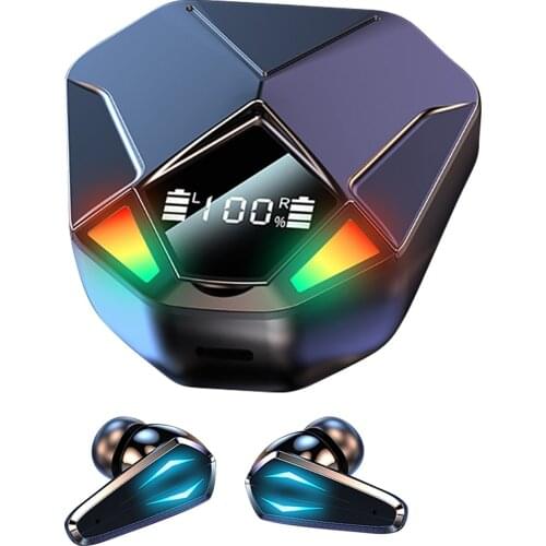 LED TWS Bluetooth Earphones In-Ear Stereo Earbuds Noise Reduction No Delay Gaming Headset Wireless Headphones For Phone наушники