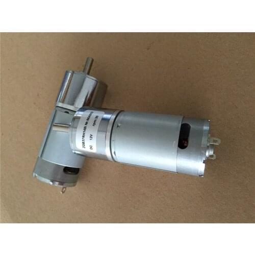 12V 30rpm 37GB555 miniature permanent magnet DC gear motor metal shredder / electric oven / stage lighting / DIY Accessories
