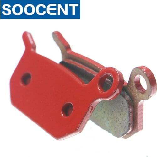 2 Pairs/Lot Red Sintered Bicycle Disc Brake Pads for Formula B4 MTB Mountain Bike Disc Brake Parts