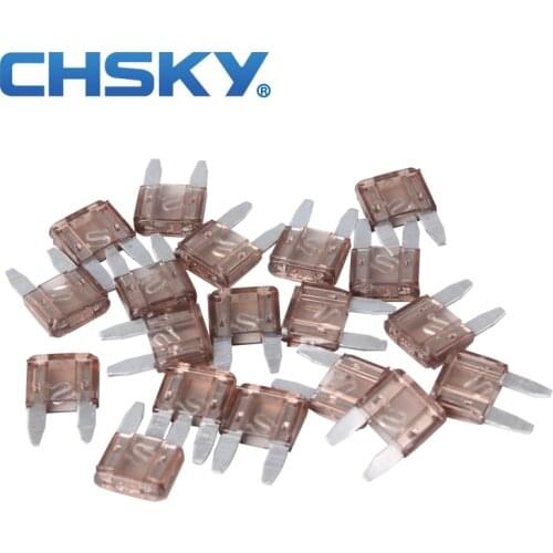 20PCS with the high quality min auto fuse 7.5A min car fuse blade 12V S11