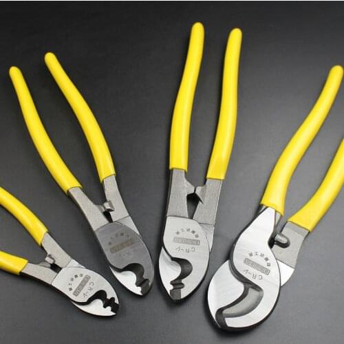 6 inch 8inch 10inch cable shear Cable Cutter Electric Wire Cable Wire Stripper Cutting Plier Hand Tools