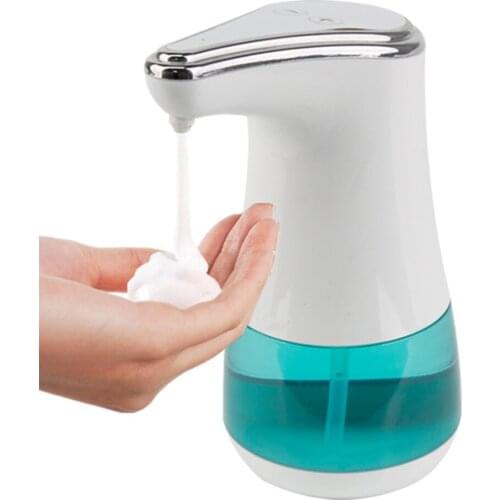 360mL Automatic Soap Dispenser Infrared Hand-free Touchless Soap Dispenser Dish Foam Liquid Lotion Gel Shampoo Chamber