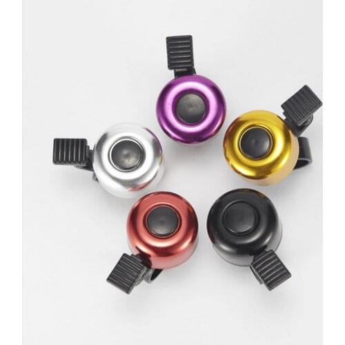 Safety Bicycle Bell Aluminum Alloy Multicolor Cycling Handlebar Horn Ring for MTB Mountain Bike Alarm Bell Bicycle Accessories